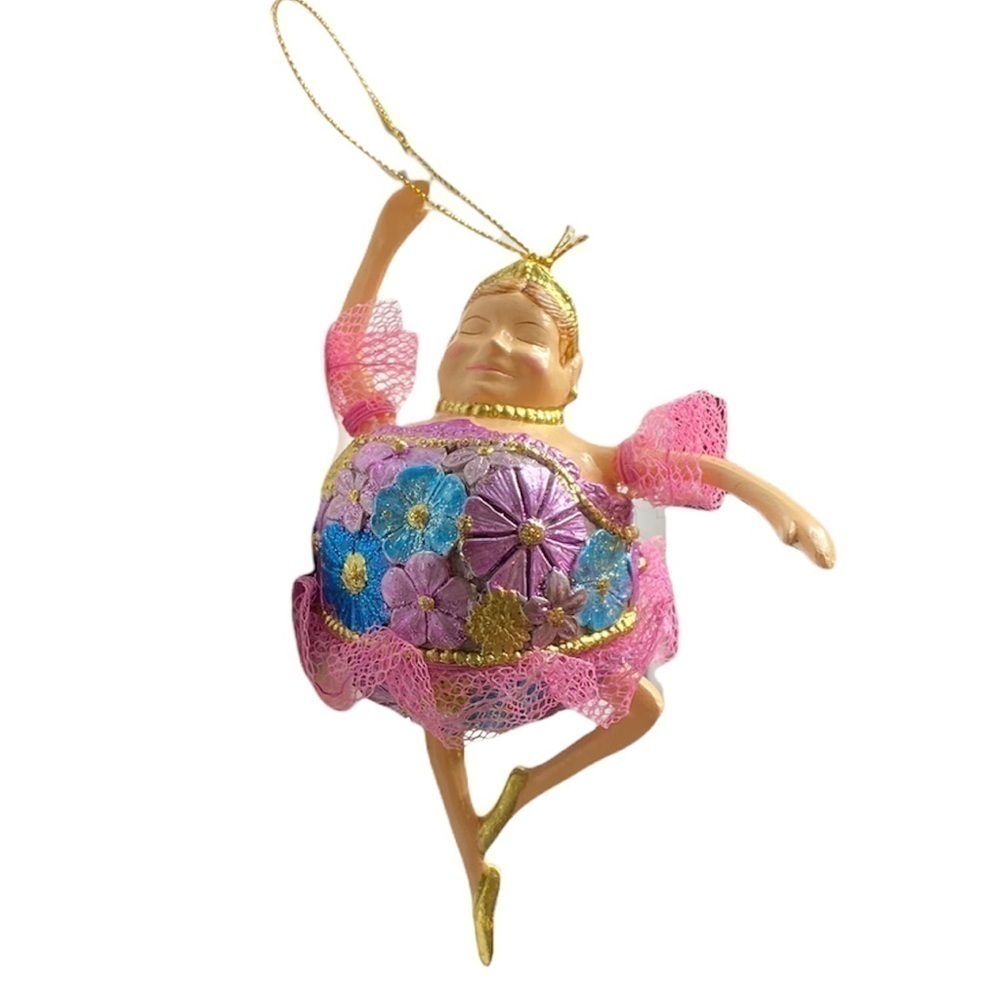 🎄Ornate Woman Ballerina Christmas Ornament